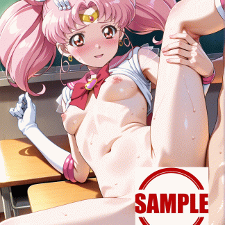 セーラームー〇 ミニウサ風 ポスター アニメ エロ 美乳 グラビア ファンアート 同人アート 1024 (9)