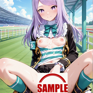 ウマ〇 メジロマックイーン風 ポスター アニメ エロ 美乳 グラビア ファンアート 同人アート 1020 (14)