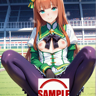 ウマ〇 サイレンススズカ風 ポスター アニメ エロ 美乳 グラビア ファンアート 同人アート 1020 (13)