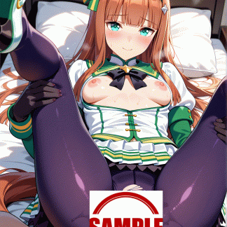 ウマ〇 サイレンススズカ風 ポスター アニメ エロ 美乳 グラビア ファンアート 同人アート 1020 (25)