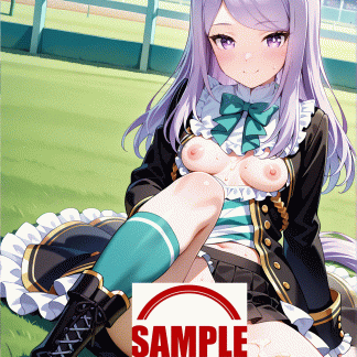 ウマ〇 メジロマックイーン風 ポスター アニメ エロ 美乳 グラビア ファンアート 同人アート 1020 (8)