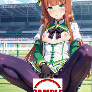 ウマ〇 サイレンススズカ風 ポスター アニメ エロ 美乳 グラビア ファンアート 同人アート 1020 (16)