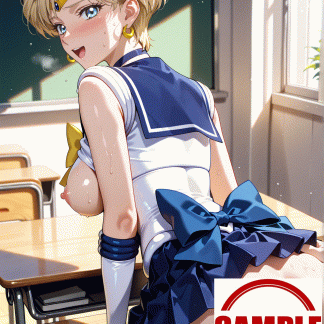 セーラームー〇 天王 はるか風 ポスター アニメ エロ 美乳 グラビア ファンアート 同人アート 0922 (14)