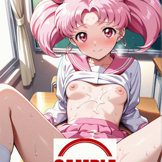 セーラームー〇 ミニウサ風 ポスター アニメ エロ 美乳 グラビア ファンアート 同人アート 0918 (22)