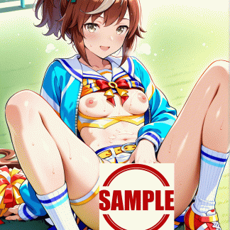 ウマ〇 ナイスネイチャ風（チアガール） ポスター アニメ エロ 美乳 グラビア ファンアート 同人アート 1024 (7)