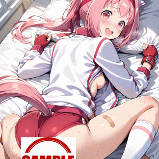 ウマ〇 ハルウララ風 ポスター アニメ エロ 美乳 グラビア ファンアート 同人アート 1030 (32)