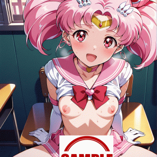 セーラームー〇 ミニウサ風 ポスター アニメ エロ 美乳 グラビア ファンアート 同人アート 0922 (18)