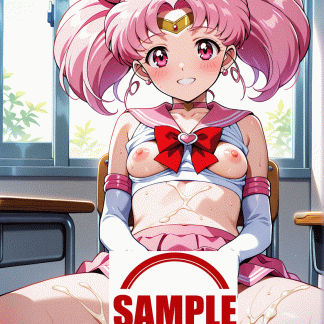 セーラームー〇 ミニウサ風 ポスター アニメ エロ 美乳 グラビア ファンアート 同人アート 0922 (7)