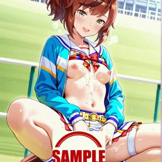ウマ〇 ナイスネイチャ風（チアガール） ポスター アニメ エロ 美乳 グラビア ファンアート 同人アート 1024 (15)