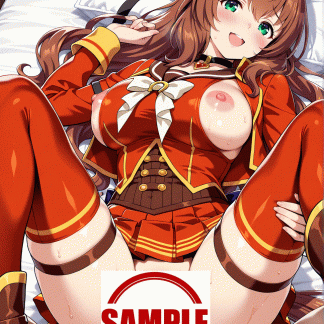 ウマ〇 マルゼンスキー風 ポスター アニメ エロ 美乳 グラビア ファンアート 同人アート 1029 (27)