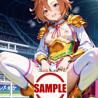 ウマ〇 テイエムオペラオー風 ポスター アニメ エロ 美乳 グラビア ファンアート 同人アート 1114 (14)