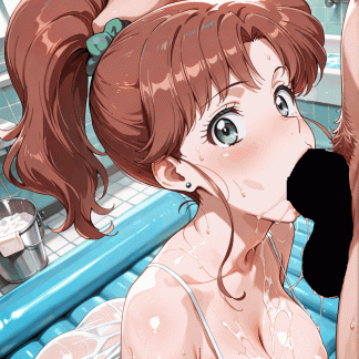 セーラームー〇 木野 まこと風 ポスター アニメ エロ 美乳 グラビア ファンアート 同人アート 0210 (53)