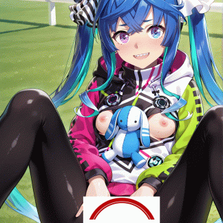 ウマ〇 ツインターボ風 ポスター アニメ エロ 美乳 グラビア ファンアート 同人アート 1010(7)