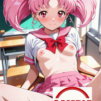セーラームー〇 ミニウサ風 ポスター アニメ エロ 美乳 グラビア ファンアート 同人アート 0918 (20)