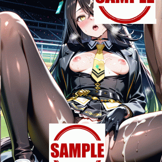 ウマ〇 マンハッタンカフェ風 ポスター アニメ エロ 美乳 グラビア ファンアート 同人アート 1029 (39)