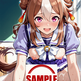ウマ〇 コパノリッキー風 ポスター アニメ エロ 美乳 グラビア ファンアート 同人アート 0731 (13)