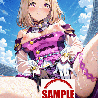 ウマ〇 ナリタトップロード風 ポスター アニメ エロ 美乳 グラビア ファンアート 同人アート 1010(14)