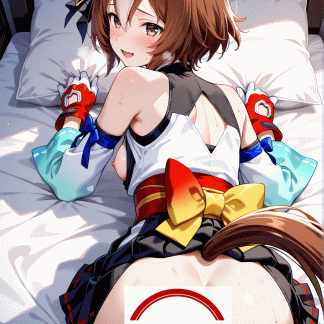 ウマ〇 ヤエノムテキ風 ポスター アニメ エロ 美乳 グラビア ファンアート 同人アート 1115 (24)