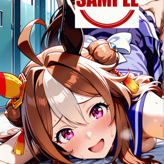 ウマ〇 コパノリッキー風 ポスター アニメ エロ 美乳 グラビア ファンアート 同人アート 0731 (3)