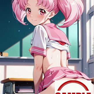 セーラームー〇 ミニウサ風 ポスター アニメ エロ 美乳 グラビア ファンアート 同人アート 0918 (36)