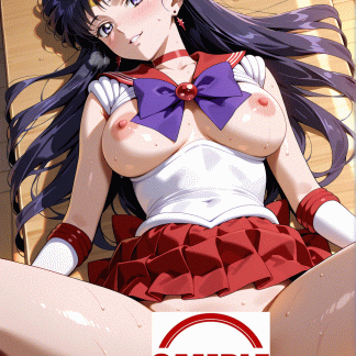 セーラームー〇 日野 レイ風 ポスター アニメ エロ 美乳 グラビア ファンアート 同人アート 1016(25)