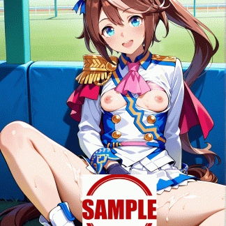 ウマ〇 トウカイテイオー風 ポスター アニメ エロ 美乳 グラビア ファンアート 同人アート 1010(6)