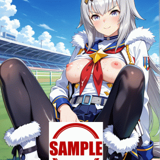 ウマ〇 オグリキャップ ポスター アニメ エロ 美乳 グラビア ファンアート 同人アート 1020 (6)