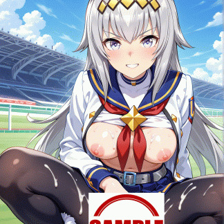 ウマ〇 オグリキャップ ポスター アニメ エロ 美乳 グラビア ファンアート 同人アート 1020 (8)