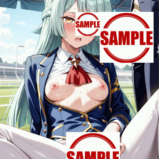 ウマ〇 フジサマーチ風 ポスター アニメ エロ 美乳 グラビア ファンアート 同人アート 1027 (38)