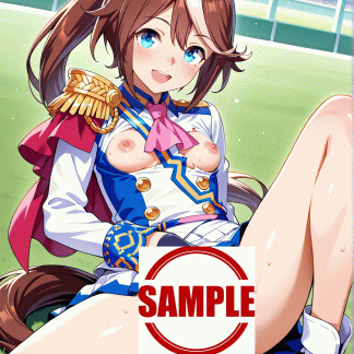 ウマ〇 トウカイテイオー風 ポスター アニメ エロ 美乳 グラビア ファンアート 同人アート 1010(4)