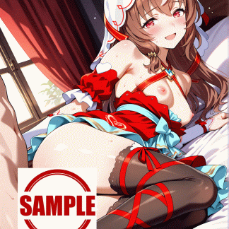 ウマ〇 スティルインラブ風 ポスター アニメ エロ 美乳 グラビア ファンアート 同人アート 1010 (25)
