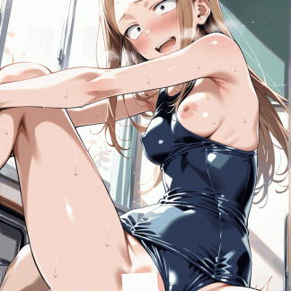 だがしか〇 遠藤 サヤ風 ポスター アニメ エロ 美乳 グラビア ファンアート 同人アート 完全自作同人 0501 (91)