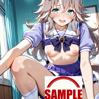 ウマ〇 ワンダーアキュート風 ポスター アニメ エロ 美乳 グラビア ファンアート 同人アート 0727 (7)