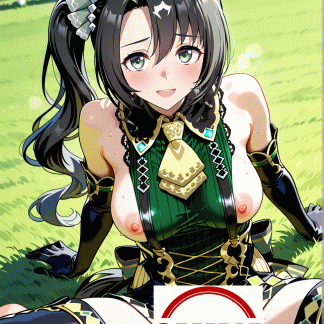 ウマ〇 サトノクラウン風 ポスター アニメ エロ 美乳 グラビア ファンアート 同人アート 1010(31)