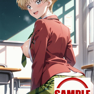 セーラームー〇 天王 はるか風 ポスター アニメ エロ 美乳 グラビア ファンアート 同人アート 0917 (35)