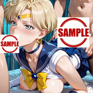 セーラームー〇 天王 はるか風 ポスター アニメ エロ 美乳 グラビア ファンアート 同人アート 1010 (9)