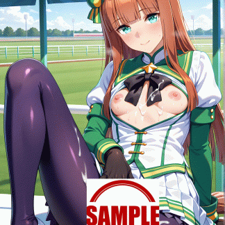ウマ〇 サイレンススズカ風 ポスター アニメ エロ 美乳 グラビア ファンアート 同人アート 1020 (8)