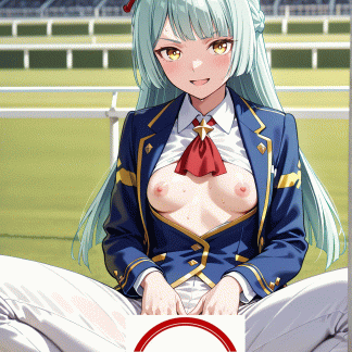 ウマ〇 フジサマーチ風 ポスター アニメ エロ 美乳 グラビア ファンアート 同人アート 1027 (11)