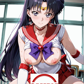 セーラームー〇 日野 レイ風 ポスター アニメ エロ 美乳 グラビア ファンアート 同人アート 1016(18)