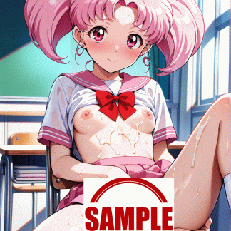 セーラームー〇 ミニウサ風 ポスター アニメ エロ 美乳 グラビア ファンアート 同人アート 0918 (3)
