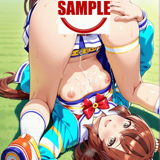 ウマ〇 ナイスネイチャ風（チアガール） ポスター アニメ エロ 美乳 グラビア ファンアート 同人アート 1024 (21)