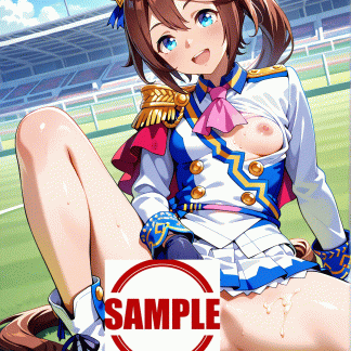 ウマ〇 トウカイテイオー風 ポスター アニメ エロ 美乳 グラビア ファンアート 同人アート 1010(7)