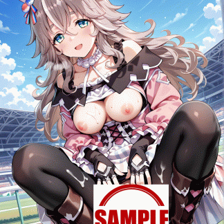 ウマ〇 ワンダーアキュート風 ポスター アニメ エロ 美乳 グラビア ファンアート 同人アート 1015 (12)