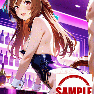 ウマ〇 スティルインラブ風 ポスター アニメ エロ 美乳 グラビア ファンアート 同人アート 0818 (5)