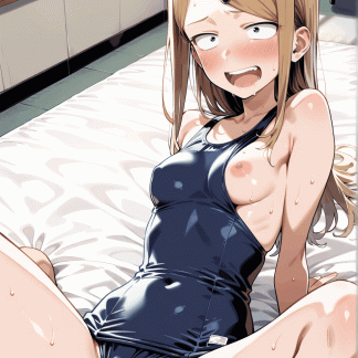 だがしか〇 遠藤 サヤ風 ポスター アニメ エロ 美乳 グラビア ファンアート 同人アート 完全自作同人 0501 (98)