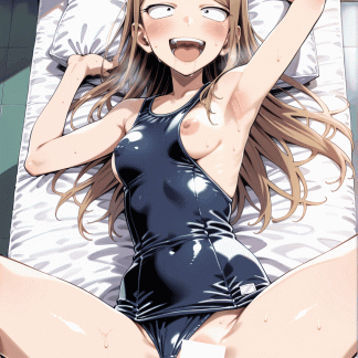 だがしか〇 遠藤 サヤ風 ポスター アニメ エロ 美乳 グラビア ファンアート 同人アート 完全自作同人 0501 (108)