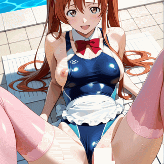 コードギア〇 シャーリー フェネット風 ポスター アニメ エロ 美乳 グラビア ファンアート 同人アート 0507 (74)
