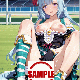ウマ〇 メジロアルダン風 ポスター アニメ エロ 美乳 グラビア ファンアート 同人アート 1015 (6)