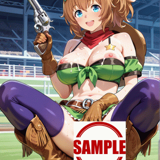 ウマ〇 タイキシャトル風 ポスター アニメ エロ 美乳 グラビア ファンアート 同人アート 1024 (9)