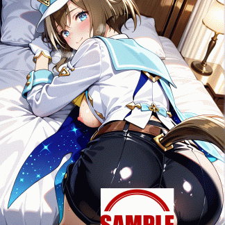 ウマ〇 シュバルグラン風 ポスター アニメ エロ 美乳 グラビア ファンアート 同人アート 1115 (32)
